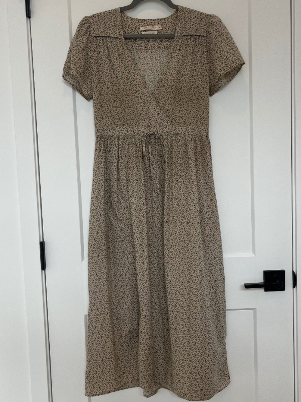 Christy Dawn Dawn dress XS creme strawberry